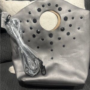 Neiman Marcus silver purse